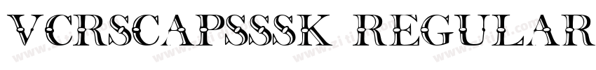 VCRSCapsSSK Regular字体转换 VCRSCapsSSK Regular字体转换